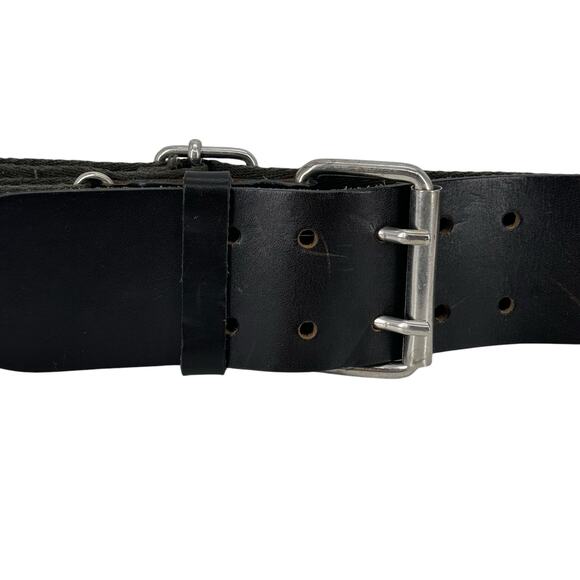Club Monaco Women’s Wide Preppy Belt OS Green Italy Streetwear Skater Sporty main image 7